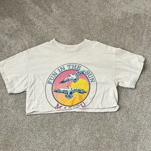 brandy melville cropped T